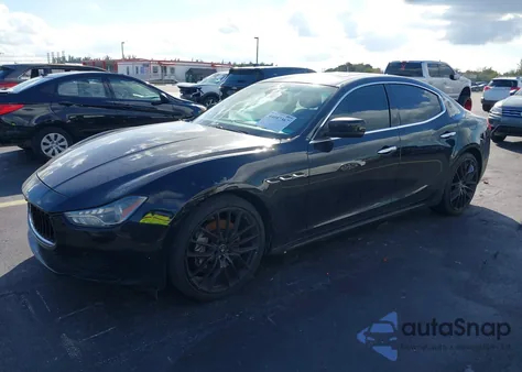 2015 Maserati Ghibli from USA, damaged, VIN ZAM57XSA1F1129783